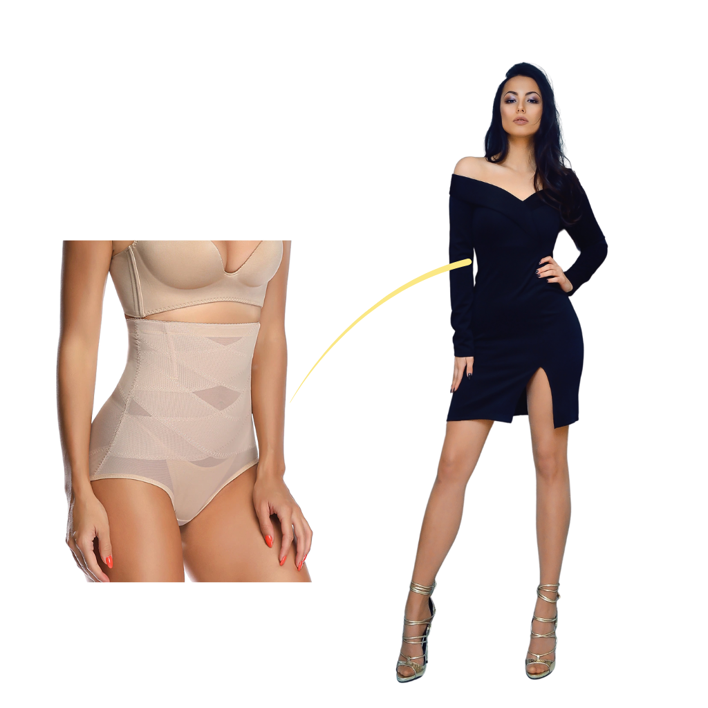 Compression Croisée Shapewear Amincissant