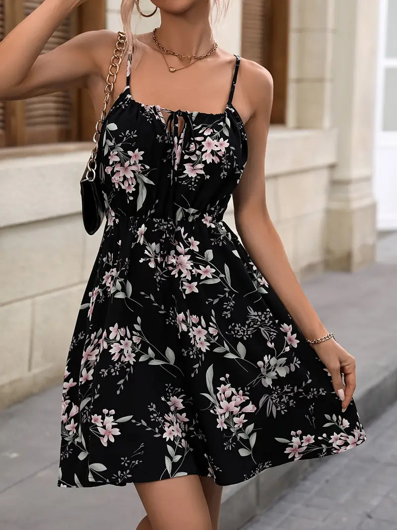 Robe Mini à Fleurs pour Femmes - Charlotte