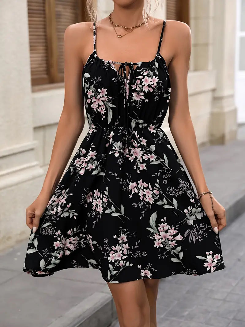 Robe Mini à Fleurs pour Femmes - Charlotte