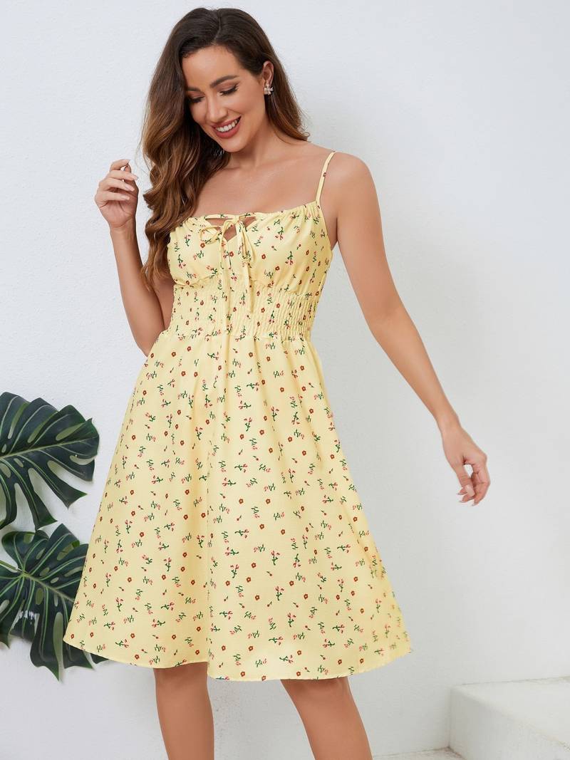 Robe Mini Cami Décontractée Femme - Bella