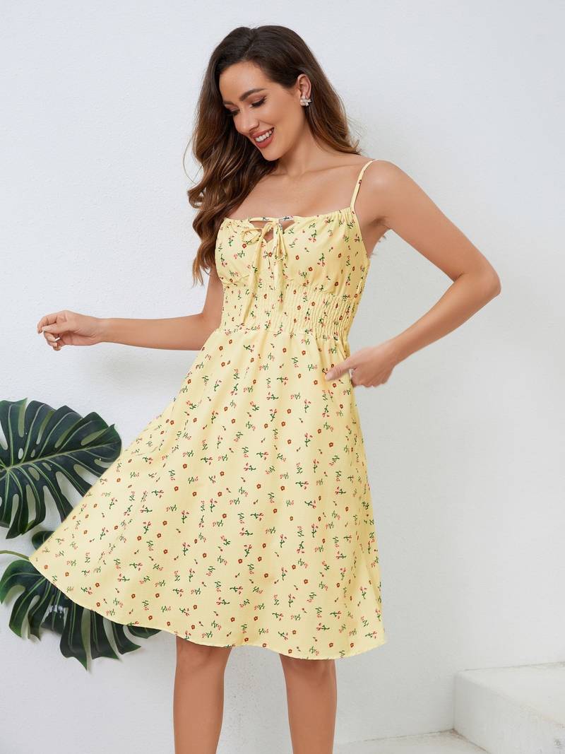 Robe Mini Cami Décontractée Femme - Bella