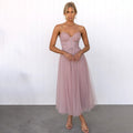 Robe Midi Élégante de Soirée pour Femme - Alexa