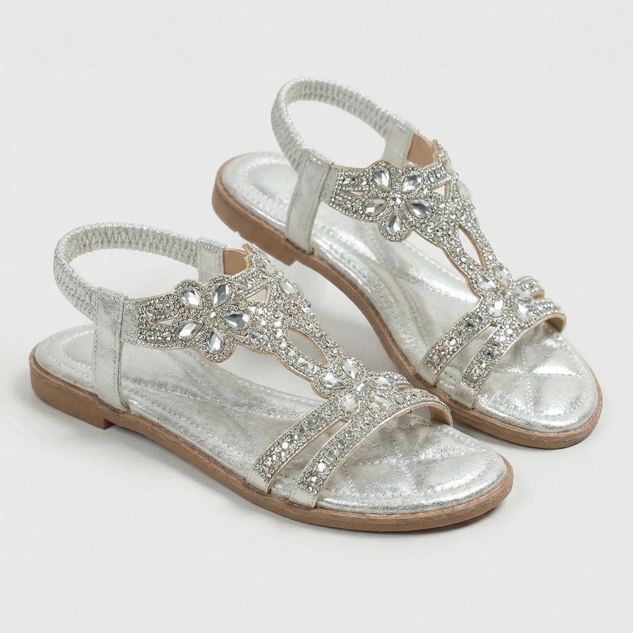 Sandales Femmes | Détails scintillants & maintien confortable de la bride