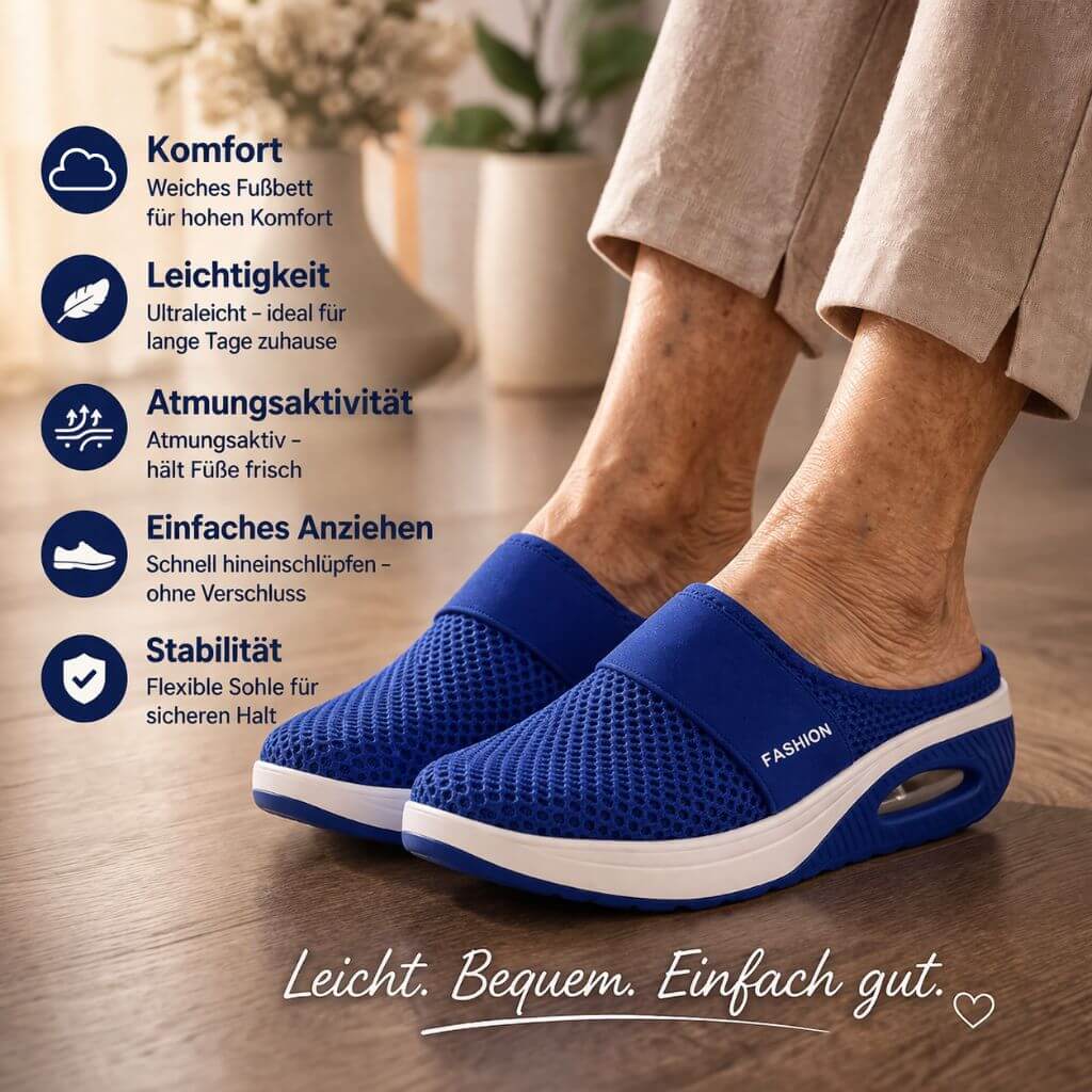 Mules pour femmes | Coupe large & Semelle amortissante
