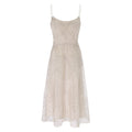 Robe Cocktail Midi A Ligne Femme Décolleté en Cœur pour Mariage - Mila