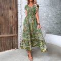 Robe Maxi d'Été Boho pour Femmes - Elvira