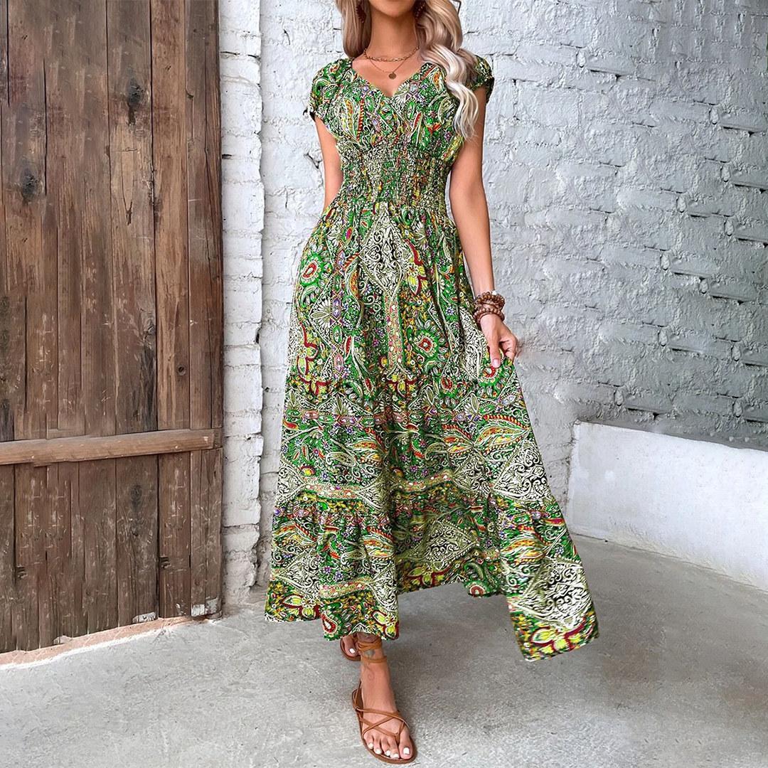 Robe Maxi d'Été Boho pour Femmes - Elvira