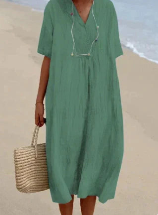 Robe Midi d'Été Décontractée pour Femmes - Amanda