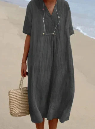 Robe Midi d'Été Décontractée pour Femmes - Amanda