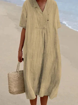 Robe Midi d'Été Décontractée pour Femmes - Amanda