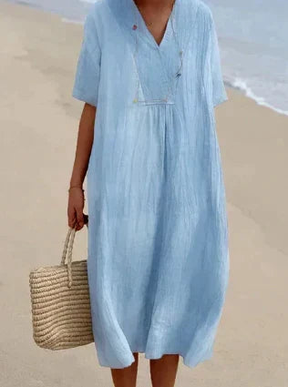 Robe Midi d'Été Décontractée pour Femmes - Amanda