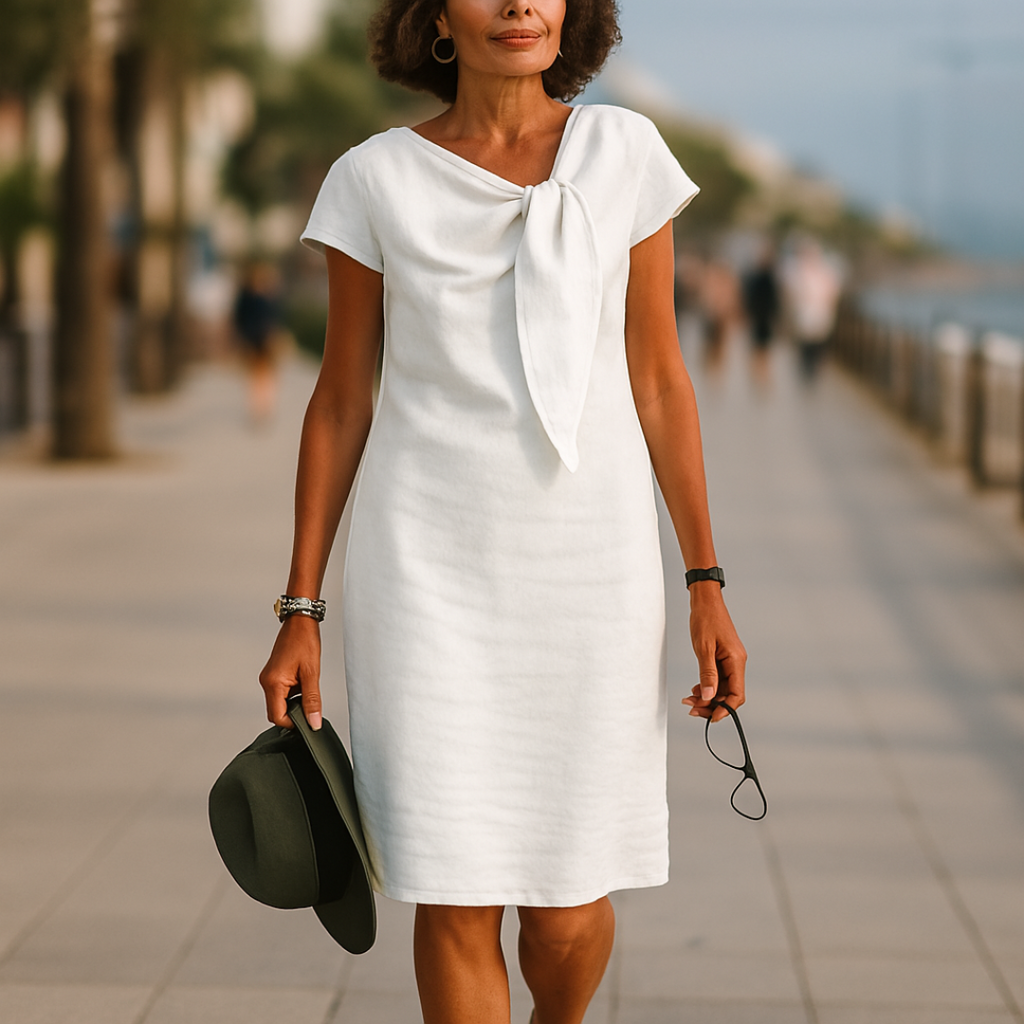 Robe d'été Mini Casual pour Femmes avec Ceinture - Leila