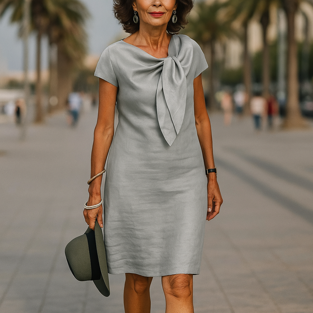 Robe d'été Mini Casual pour Femmes avec Ceinture - Leila