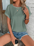 T-shirt Élégant à Oeillets pour Femmes – Marilla