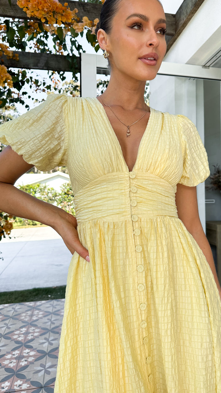 Robe Maxi d'Été à Col V Profond pour Femmes - Evelyn
