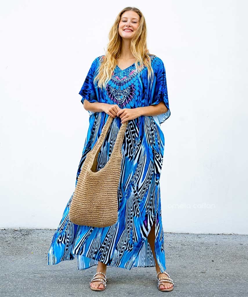 Robe Maxi d'Été Style Hawaïen pour Femmes - Salve
