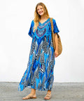 Robe Maxi d'Été Style Hawaïen pour Femmes - Salve
