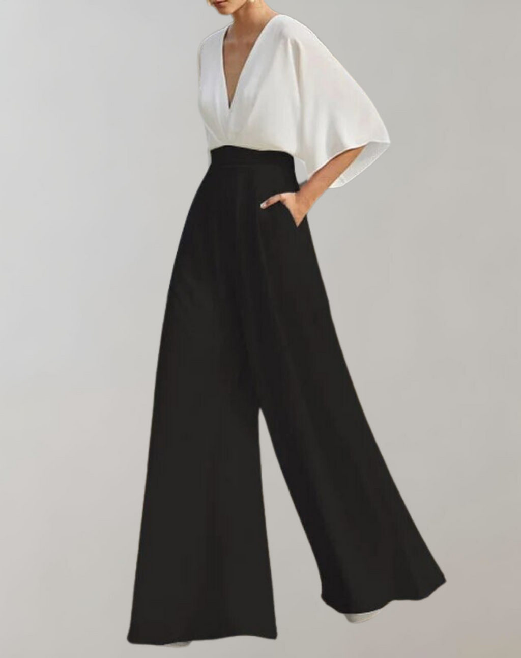 Salopette Femme à Jambes Amples - Suzette