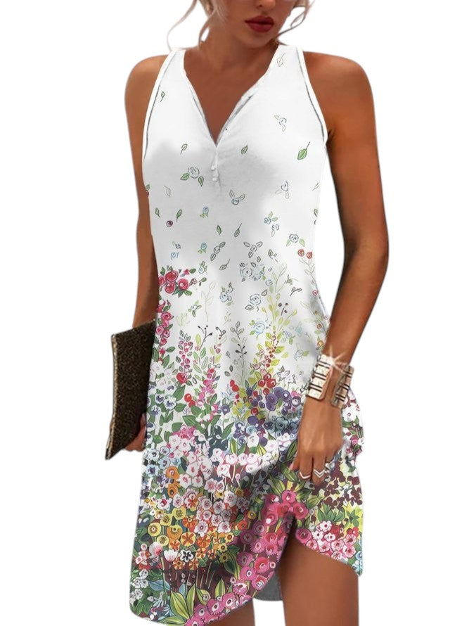 Robe d'Été Sans Manches pour Femmes - Cindy