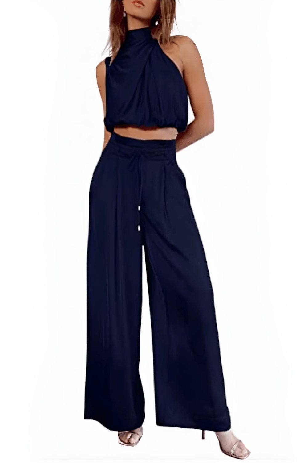Ensemble Top Sans Manches et Pantalon Femme - Aurora