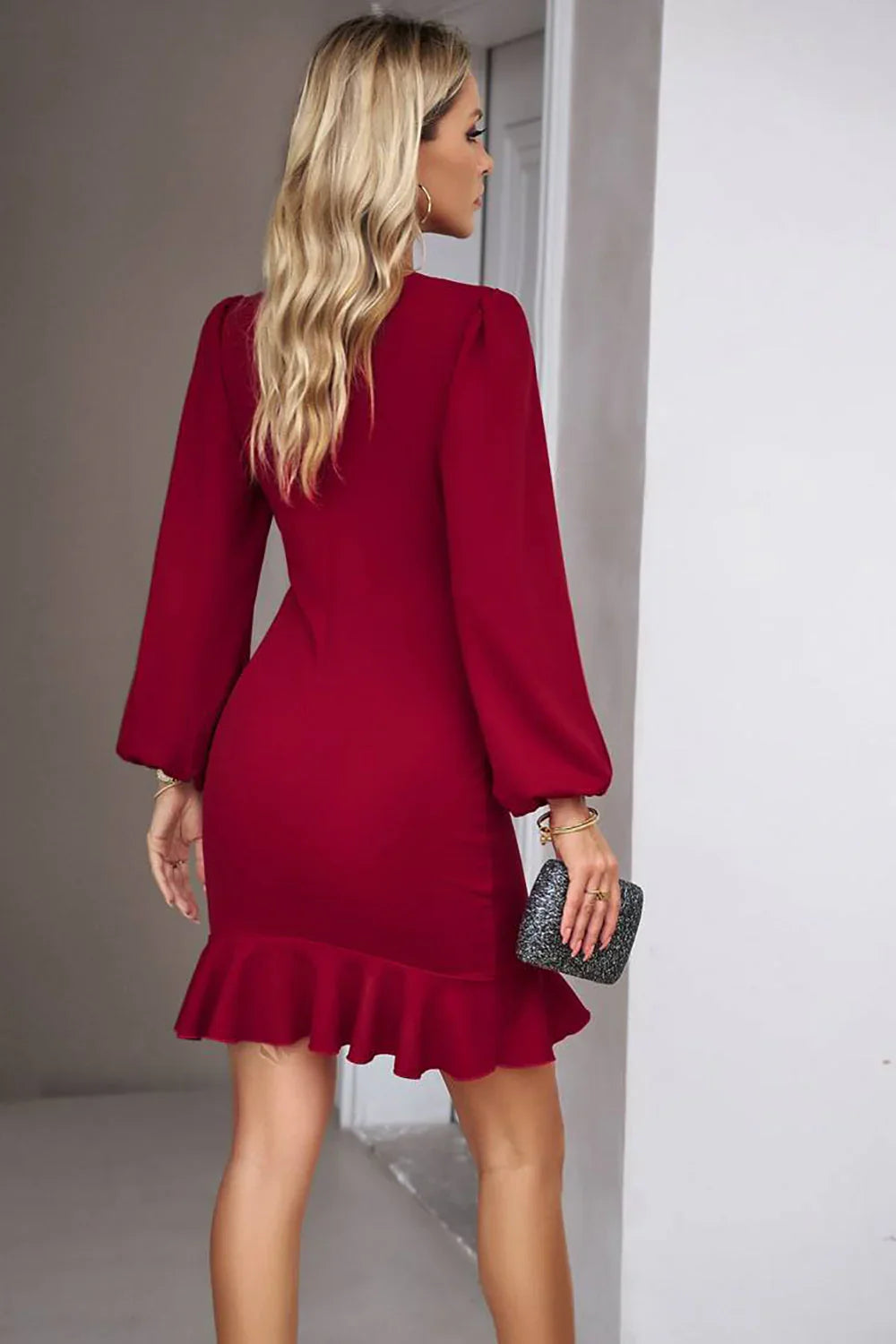 Robe de Gala Mini en Dentelle Vintage pour Femmes - Elvira