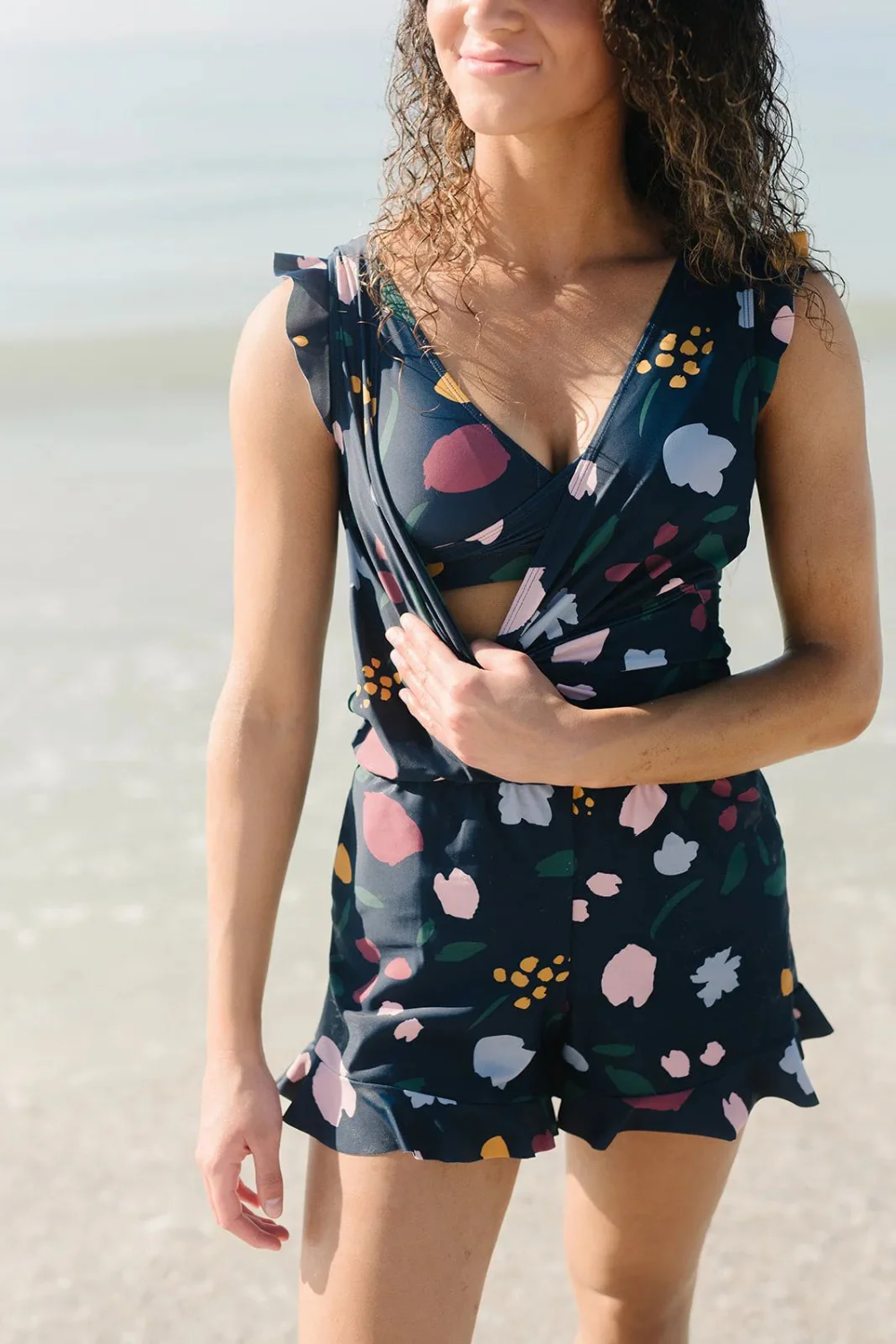 Maillot de Bain Femme Combinaison Courte d'Été - Valerie