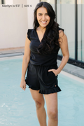 Maillot de Bain Femme Combinaison Courte d'Été - Valerie