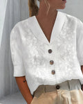 Blouse Femme avec Design Cintré et Tissu Aérien
