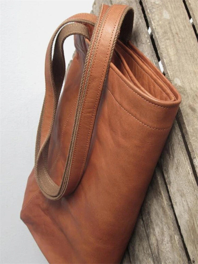 Sac à Main pour Femmes en Cuir Végétalien de Haute Qualité avec Grande Capacité