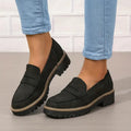 Mocassins pour Femmes avec Semelle Épaisse
