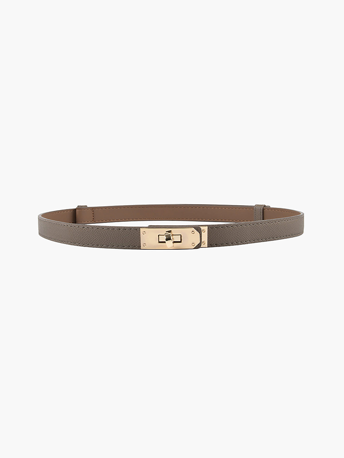 Ceinture Fine Femme avec Boucle Dorée Réglable