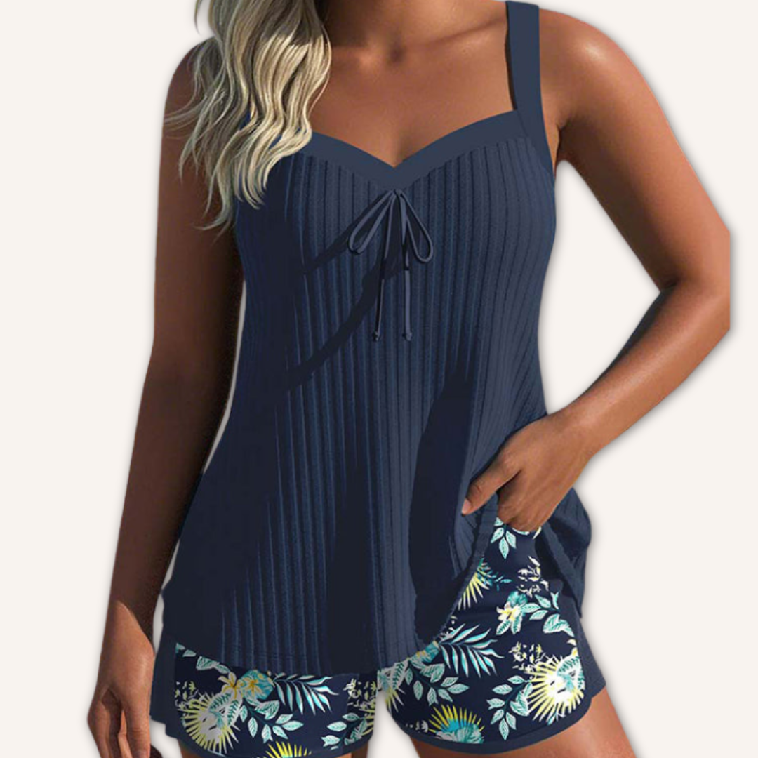 Clara™ – Ensemble Tankini Floral Élégant