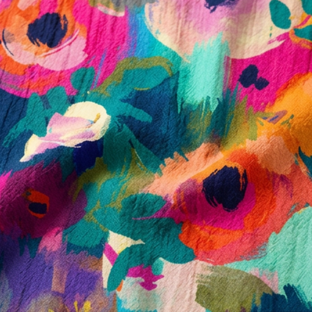 Florenza – Robe midi florale artistique pour femmes
