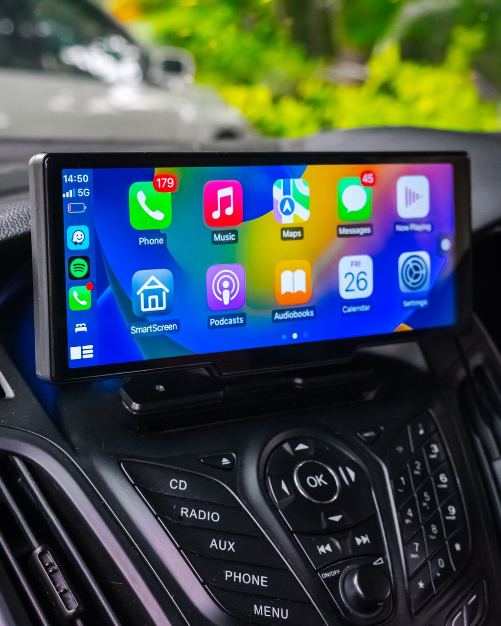SmartRide Connect | Compatible avec toutes les voitures | Incl. Apple / Android Carplay