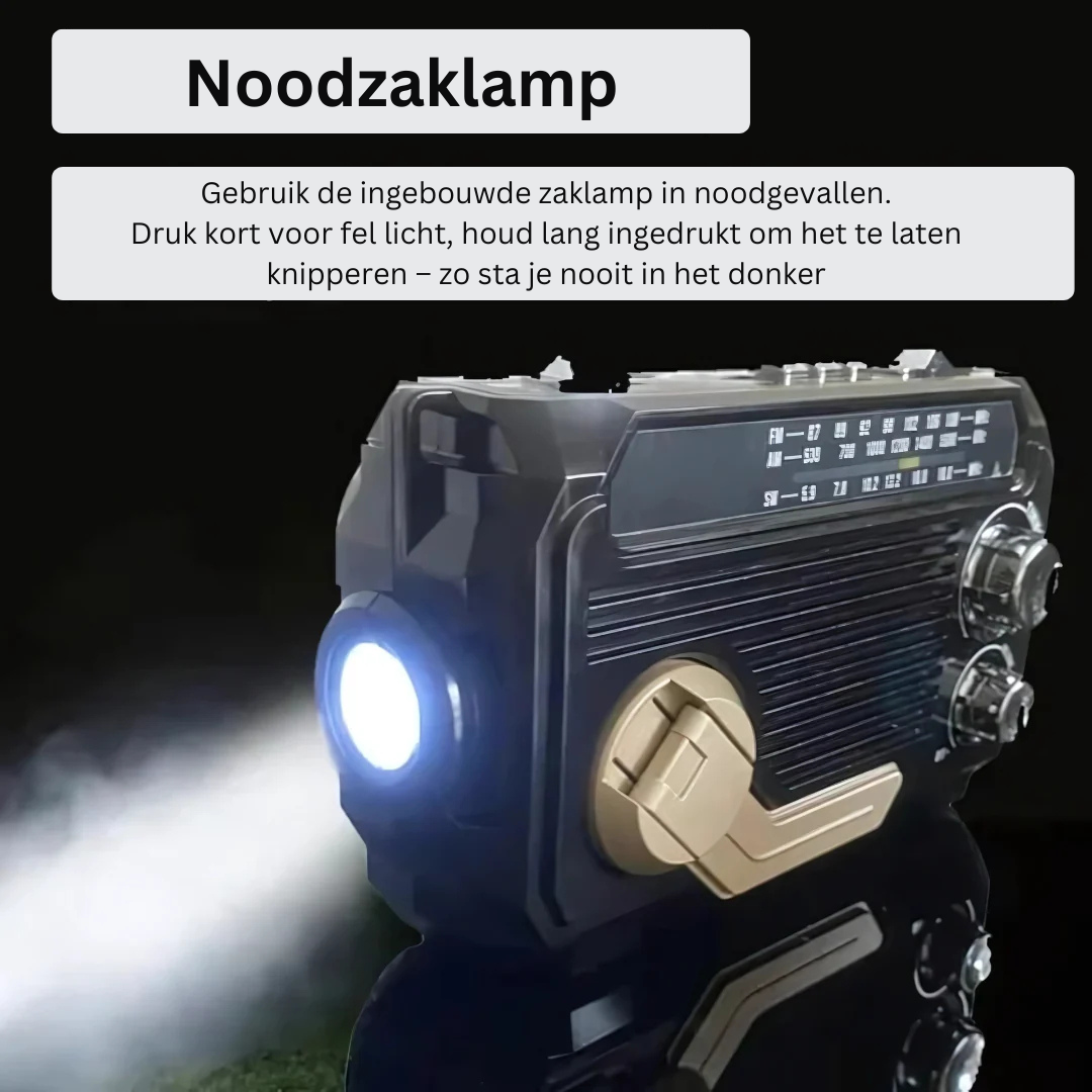 Serein | Noodradio avec Powerbank – design élégant – son haute fidélité – rechargeable