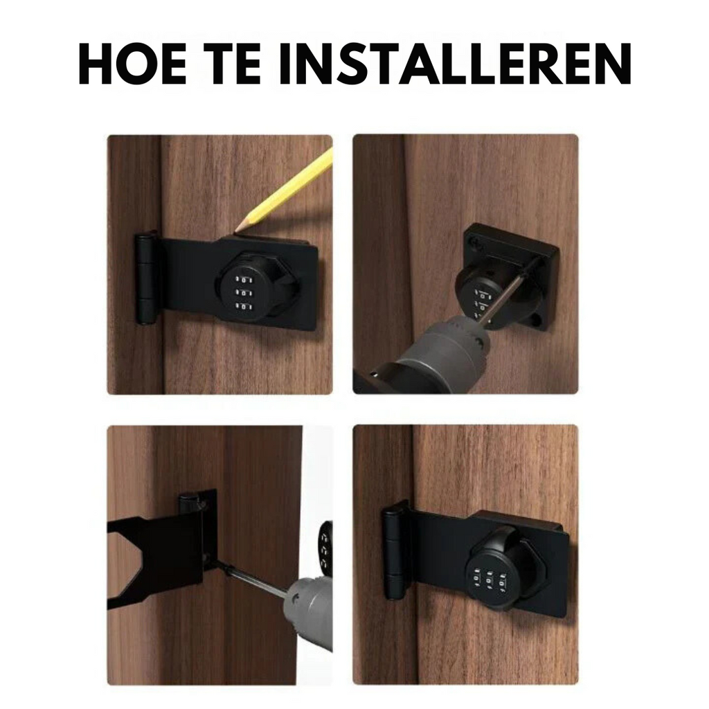 Serrure à combinaison - SafeLock - Sans clé - Sécurité polyvalente