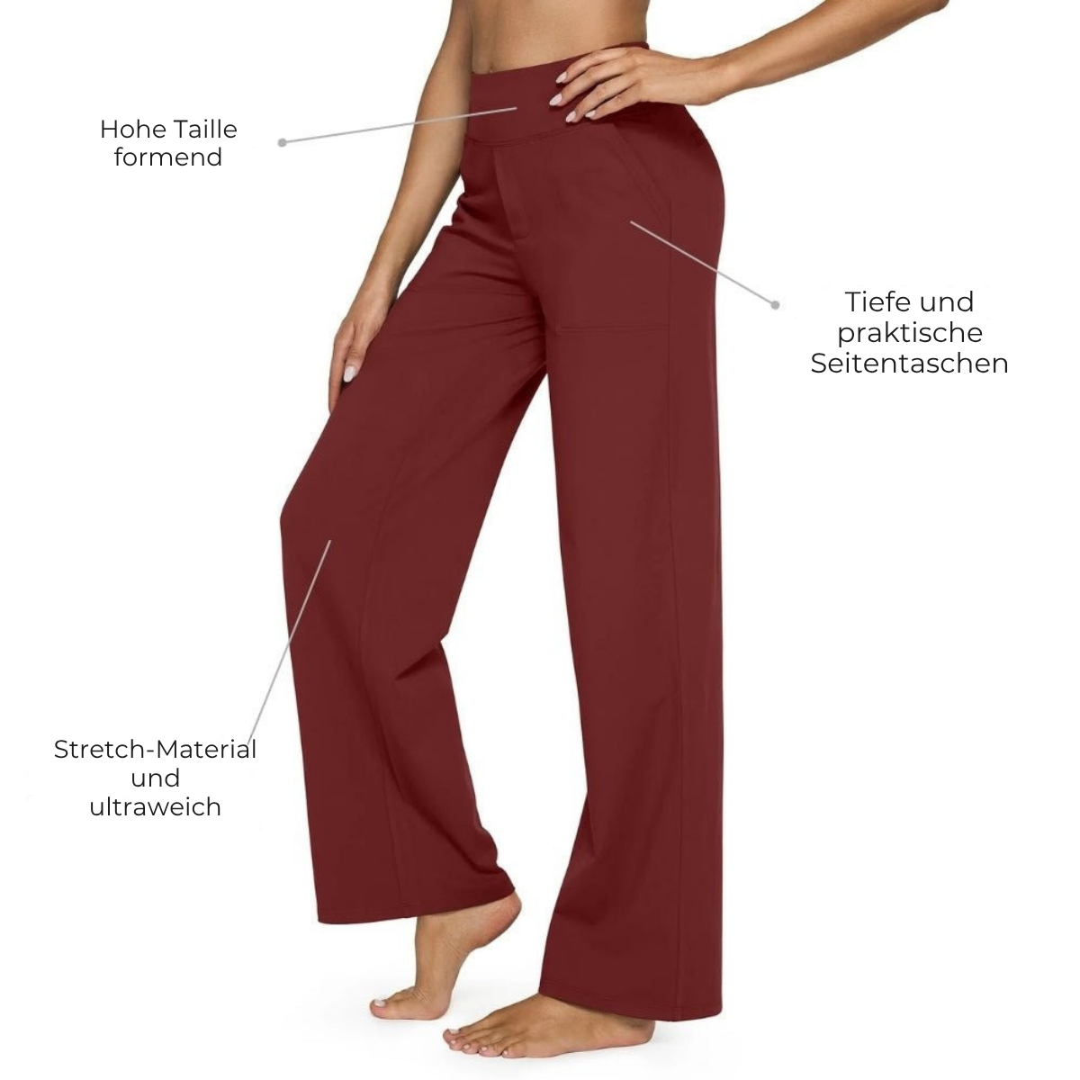 Morgan | pantalons confortables et flexibles pour le quotidien