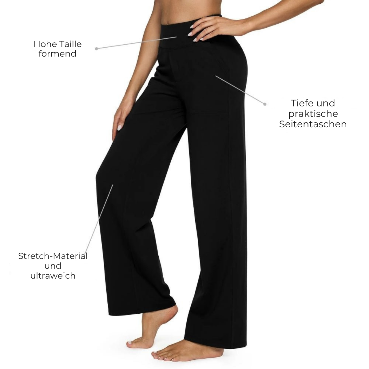 Morgan | pantalons confortables et flexibles pour le quotidien