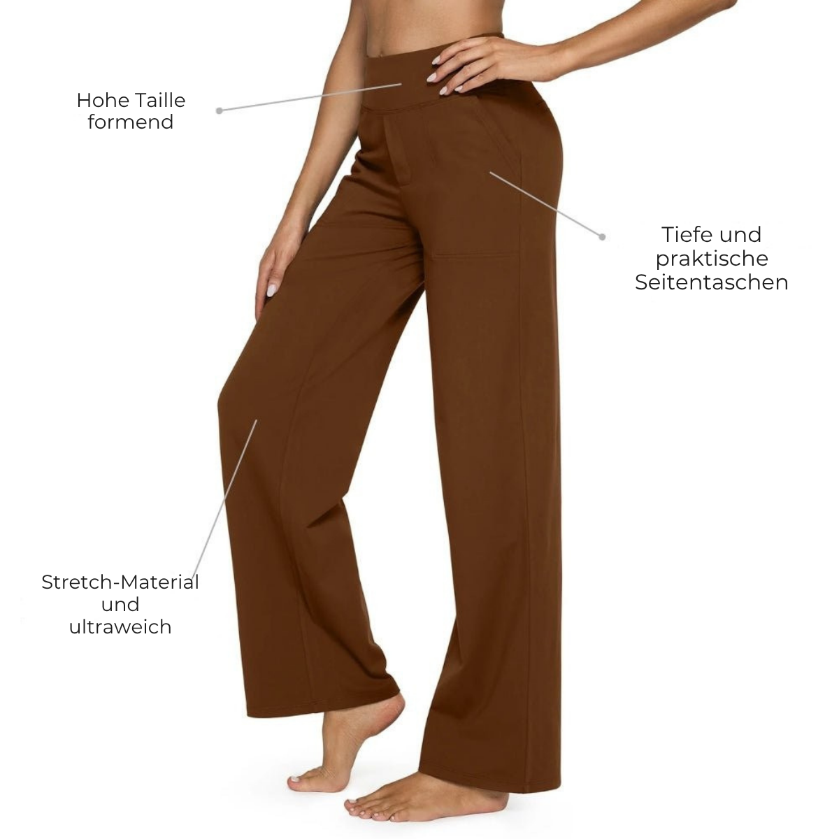 Morgan | pantalons confortables et flexibles pour le quotidien