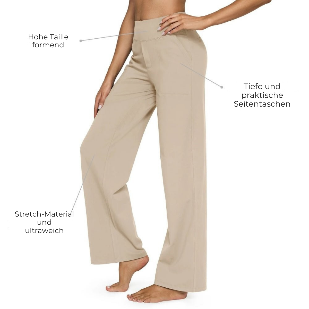 Morgan | pantalons confortables et flexibles pour le quotidien