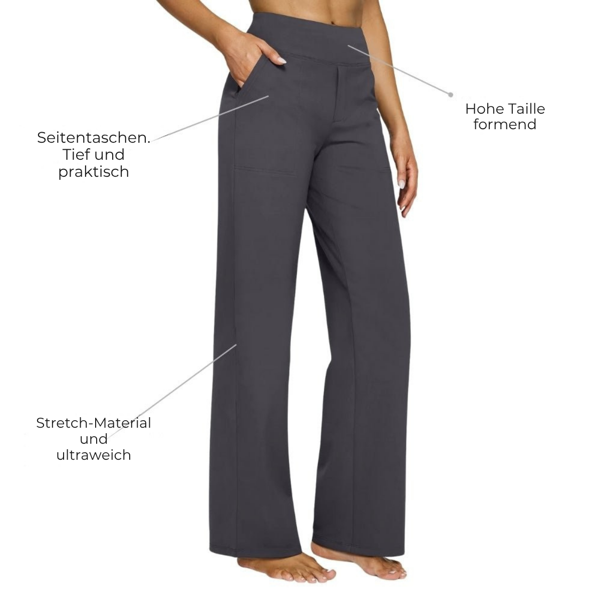 Morgan | pantalons confortables et flexibles pour le quotidien