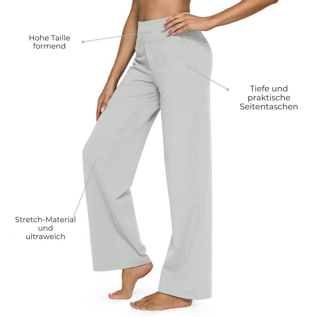 Morgan | pantalons confortables et flexibles pour le quotidien