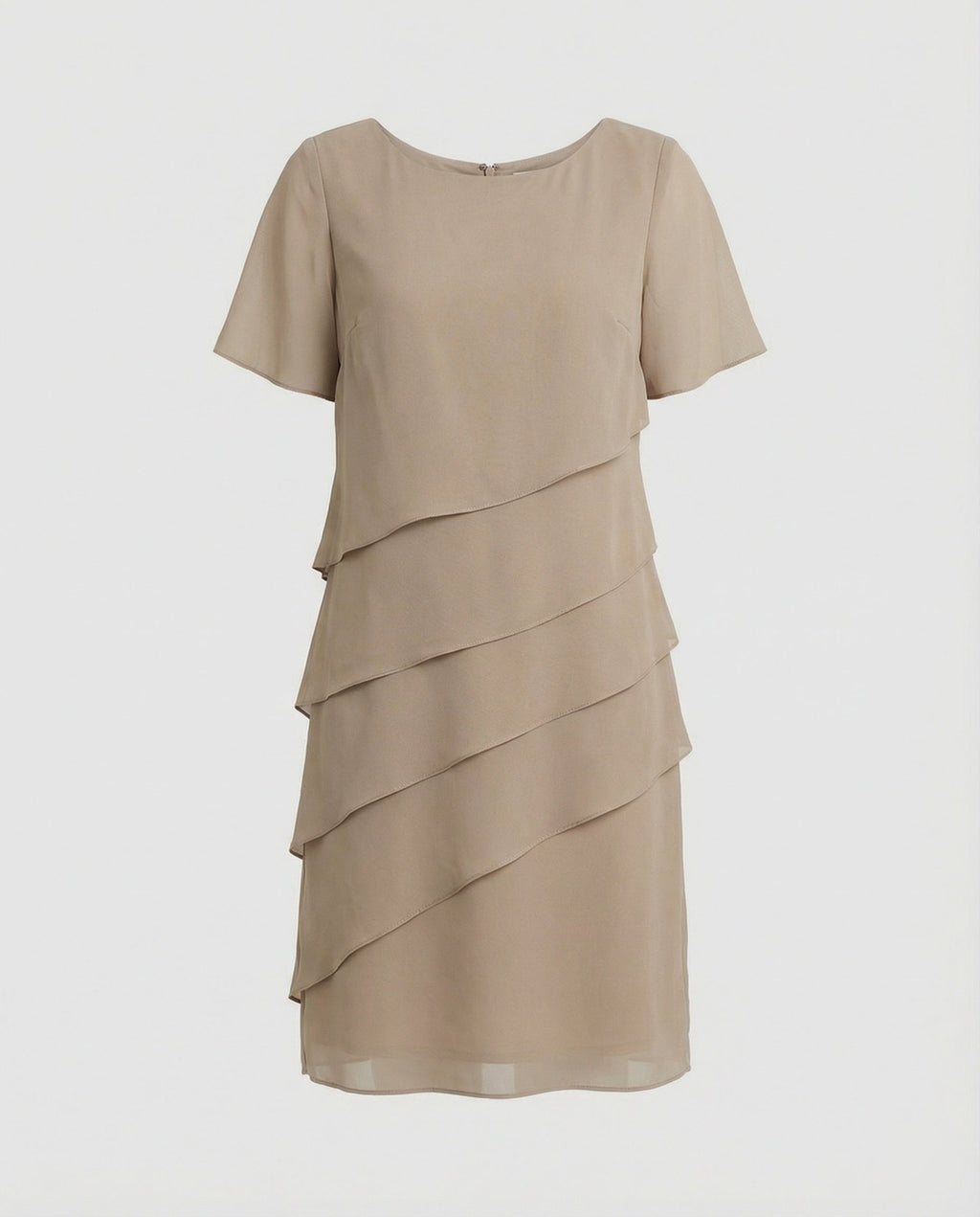 Robe élégante pour femmes | Coupe amincissante et look à couches fluide