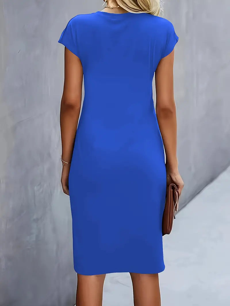 Robe Midi Femme Moulante Chic - Claire