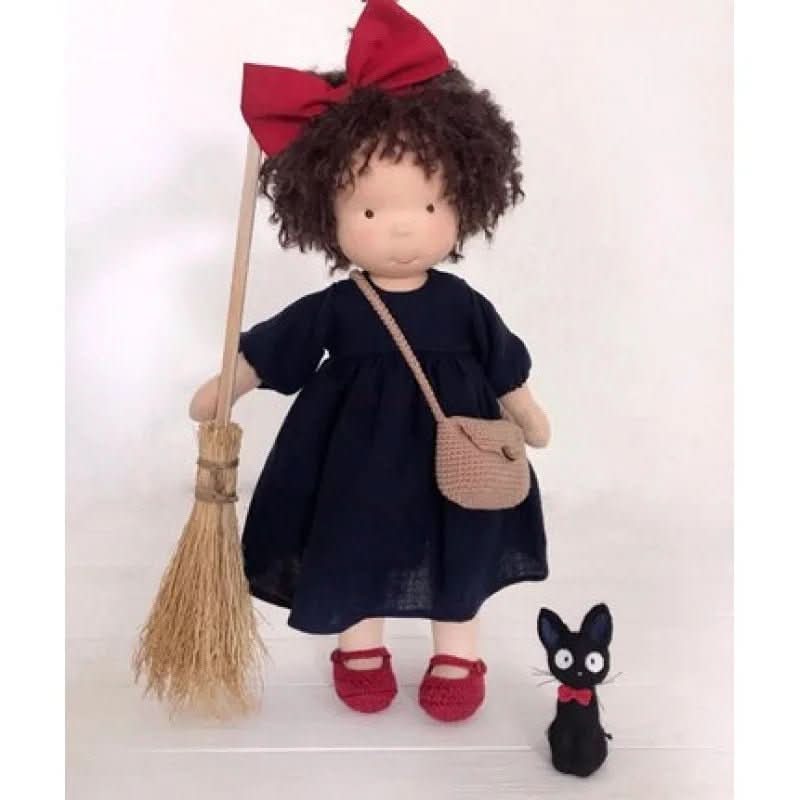 Selina – Poupée Waldorf en coton fait main pour jouer de manière créative