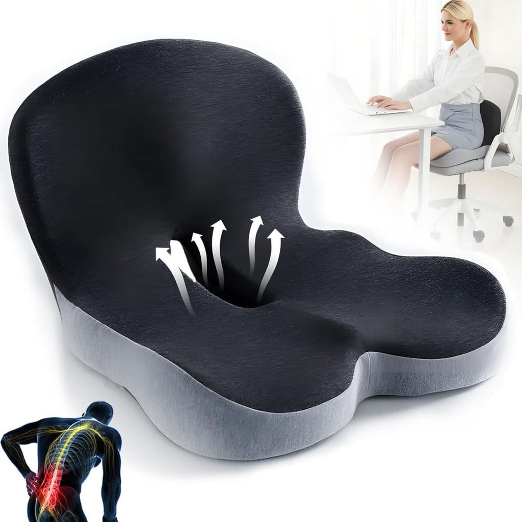 ERGOCOMFORT PAD – Coussin en mousse à mémoire premium pour posture et confort