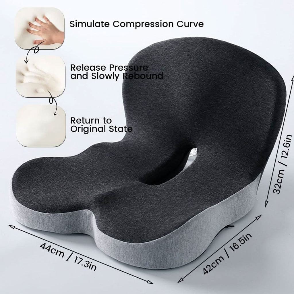 ERGOCOMFORT PAD – Coussin en mousse à mémoire premium pour posture et confort