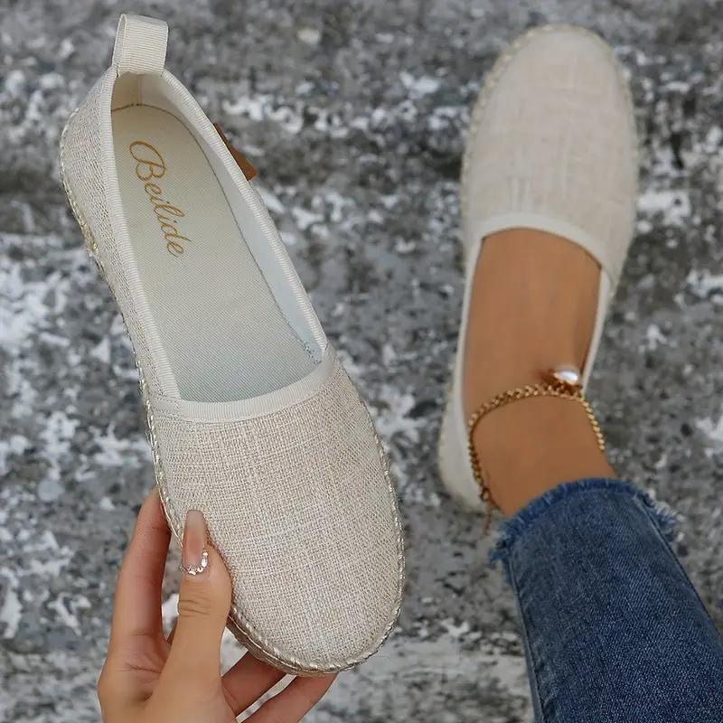 Echoarchiv | Espadrilles, plates, légères, chaussures en toile, chaussures pour l'été