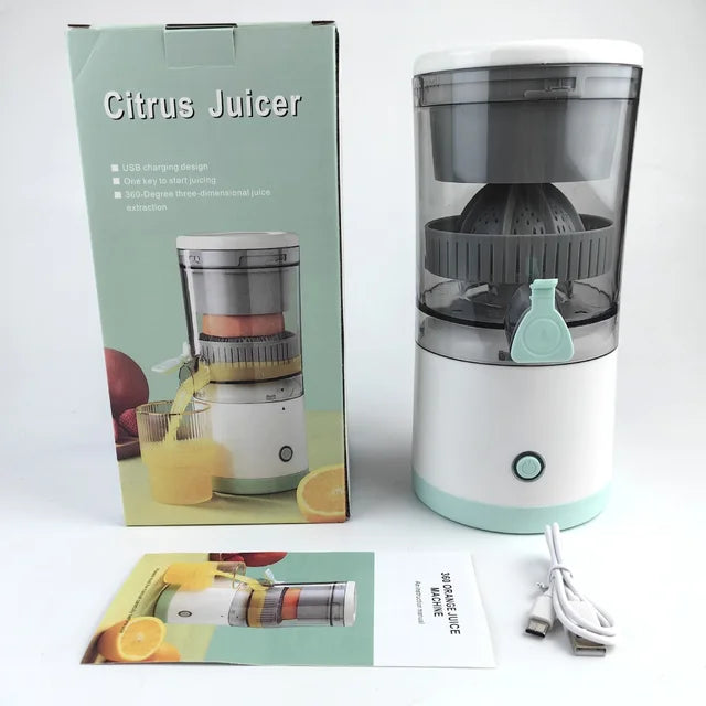 QuickJuice Extracteur de Jus | Extracteur de Jus Électrique Portable Rechargeable