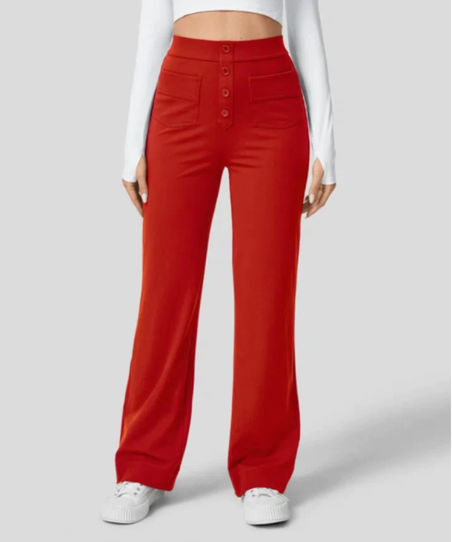 Pantalon extensible élastique